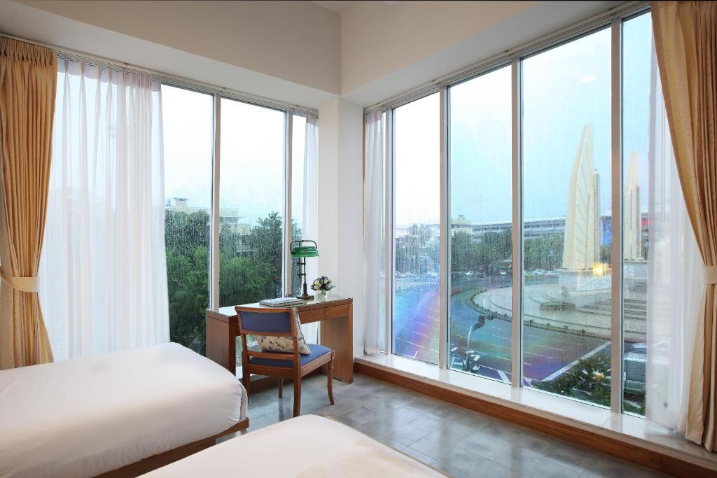 Baan Dinso Hostel@Ratchadamnoen 방콕 객실 사진
